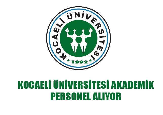 Kocaeli Üniversitesi Personel alıyor